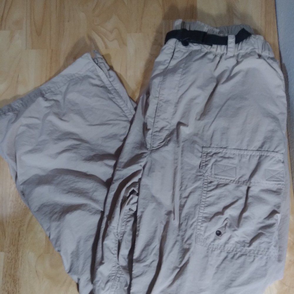 Vintage REI Lightweight Hiking Camping Cargo Wind Pants